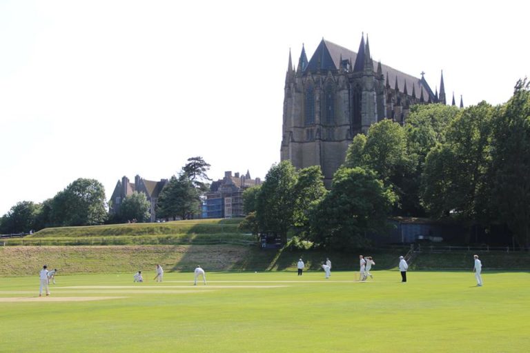 Cricket at Lancing College (Ack: The Forty Club)