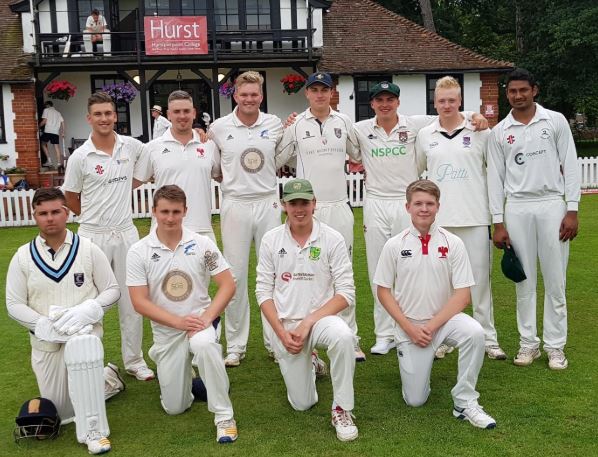 The Martlets team to play Hurstpierpoint College